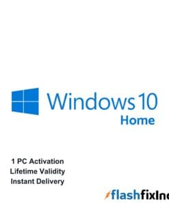 Windows 10 Home Product Key, 1 PC Activation, Lifetime Validity, Instant Delivery.