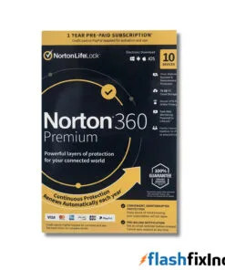 Norton 360 Premium | Activation License Key | Up to 10 Devices for Up to 3 Years