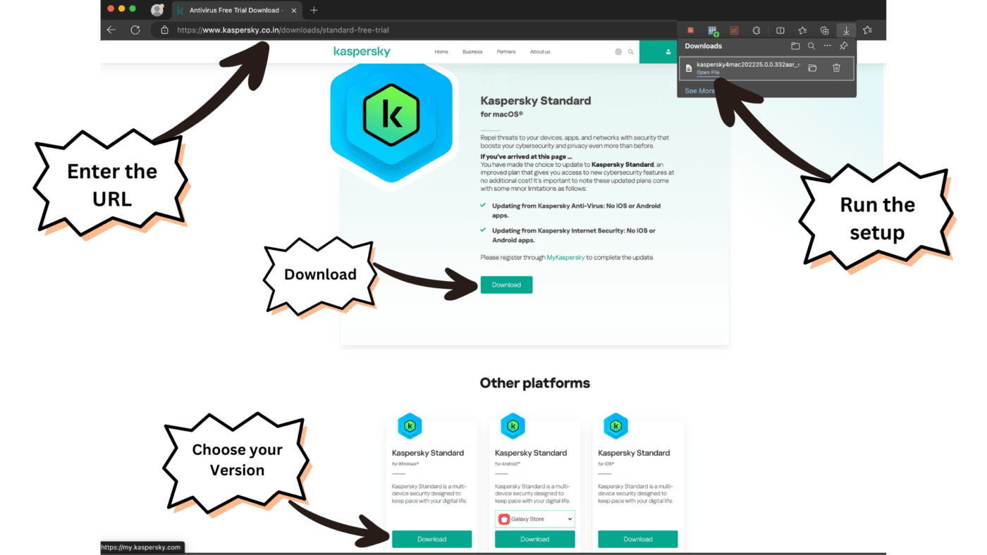 Kaspersky Antivirus Security Software Download and Install Now for Free